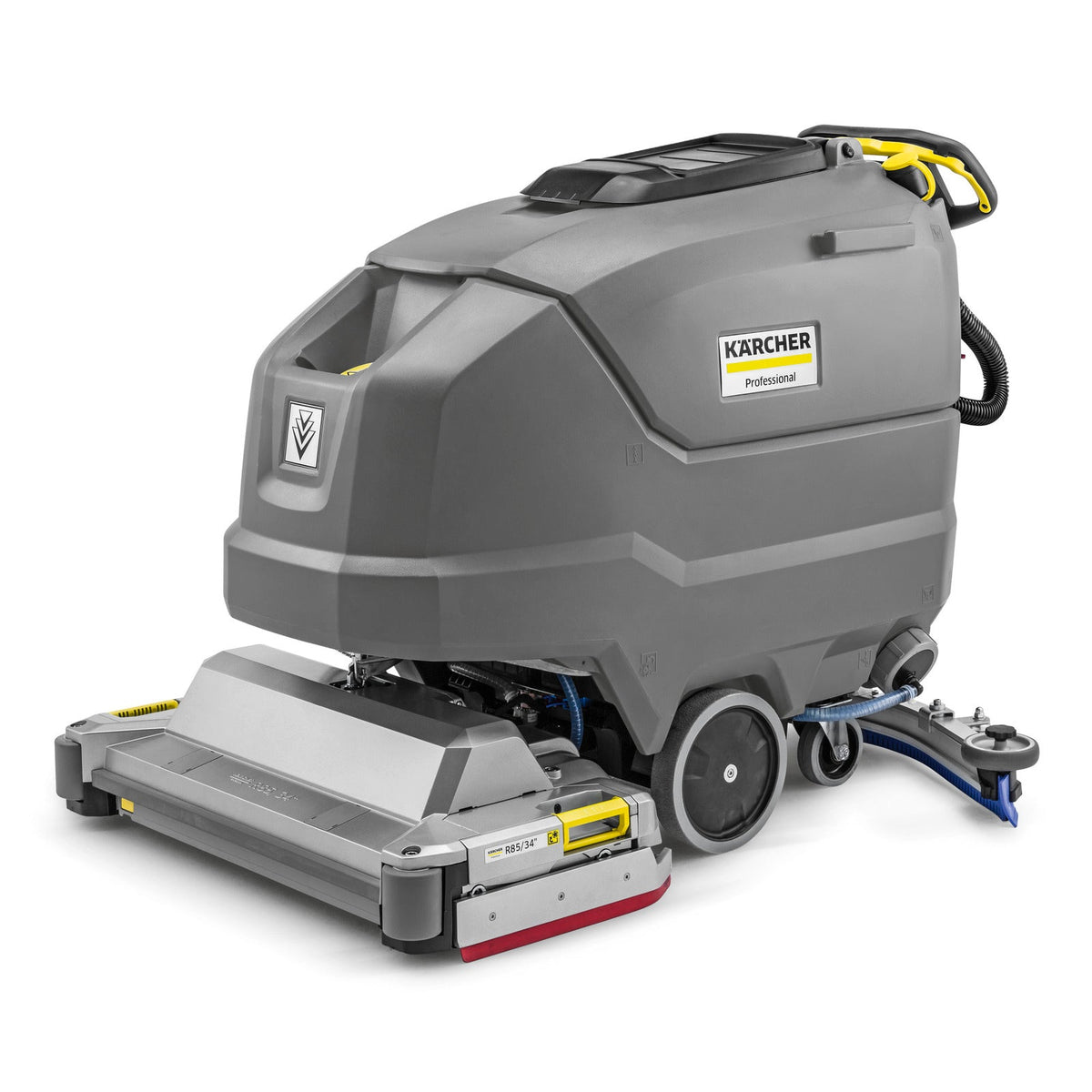 Kärcher BR 85/100 W Bp Classic 34" Cylindrical Walk-Behind Scrubber - Traction Drive, 26.4 Gallon