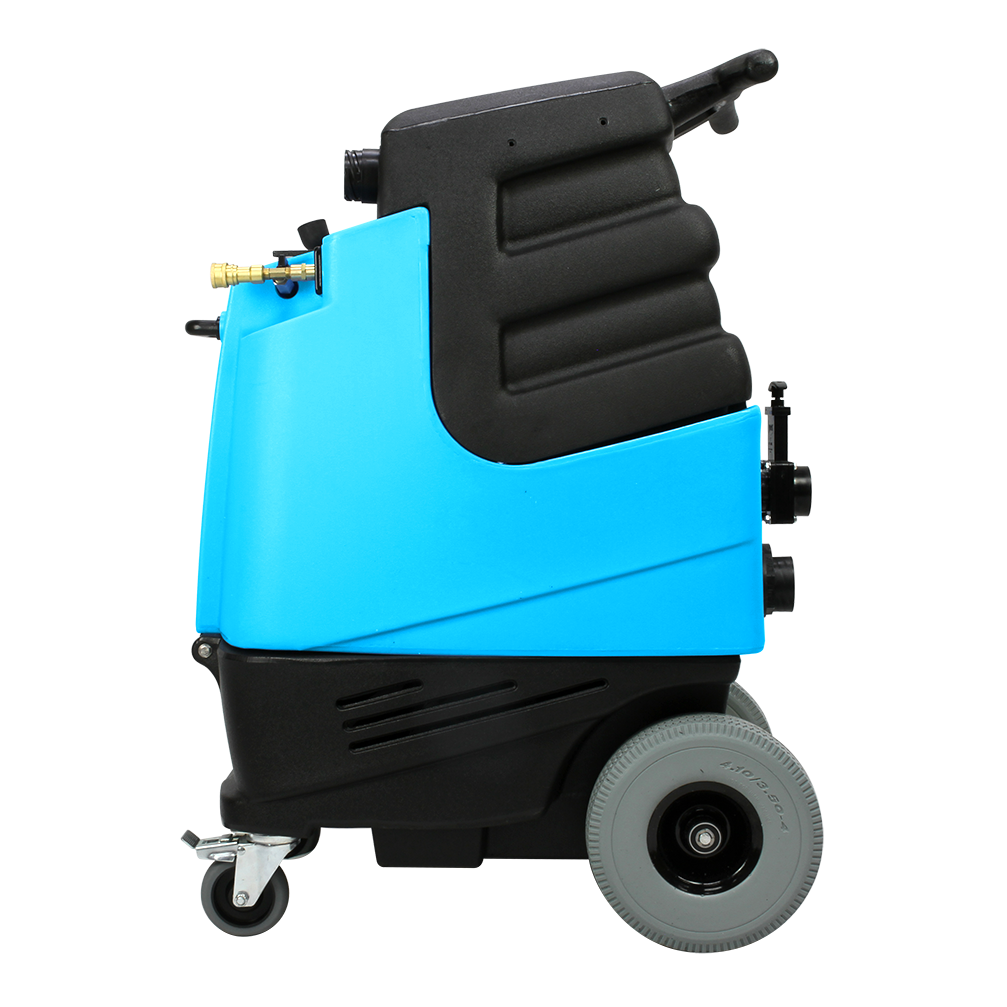 Mytee 1001DX-200 Speedster Deluxe Heated Carpet Extractor, left side profile