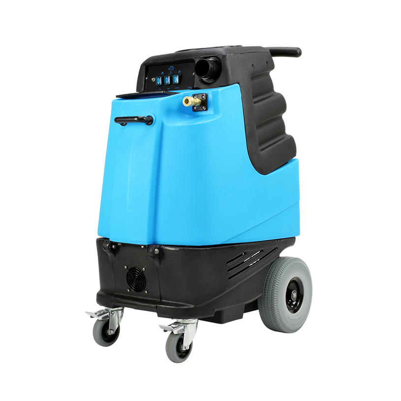 Mytee HP120 Grand Prix Heated Detail Extractor, front three-quarter view from the left