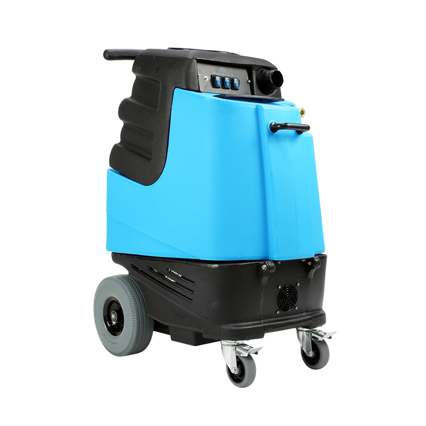 Mytee HP120 Grand Prix Heated Detail Extractor, front three-quarter view from the right